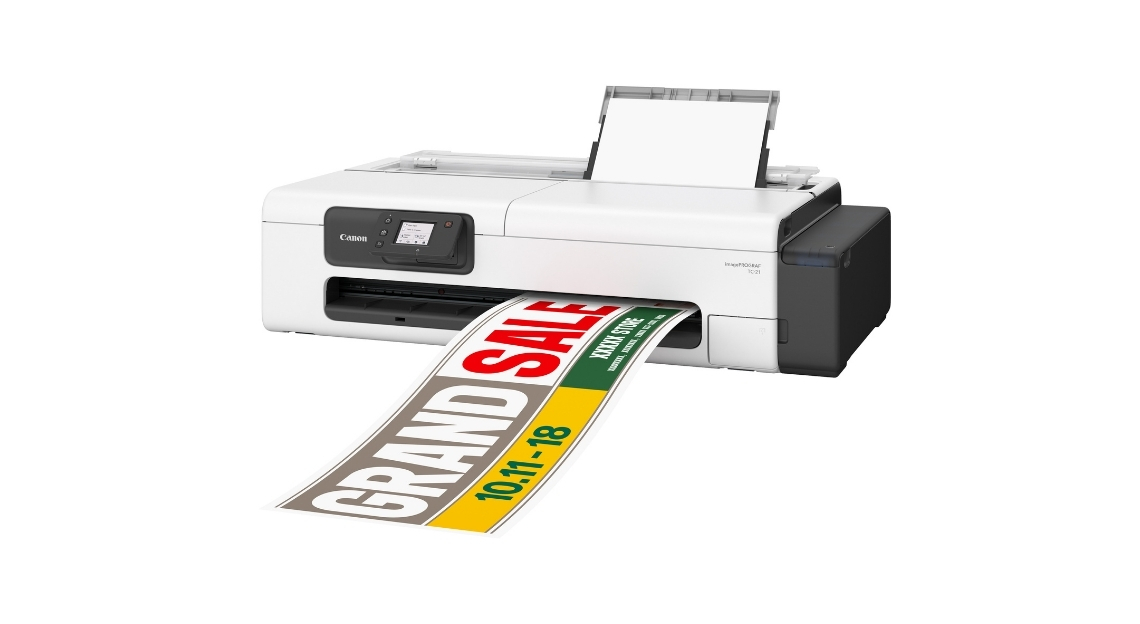 Canon imagePROGRAF TC-21 24"/A1 storformatprinter, bordmodel